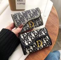 Short Wallet Women's Long Folding Women's Multi-Card-Slot Card Holder Wallet Coin Purse Fashion
