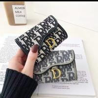 Short Wallet Women's Long Folding Women's Multi-Card-Slot Card Holder Wallet Coin Purse Fashion