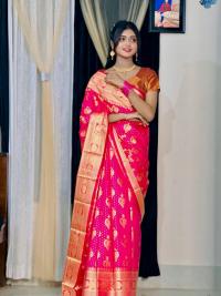 Soft silk katan sharee