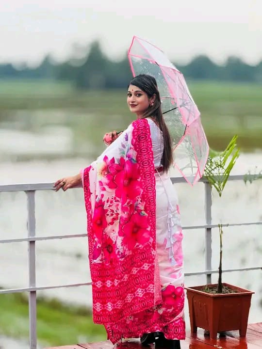 Chanderi silk sharee