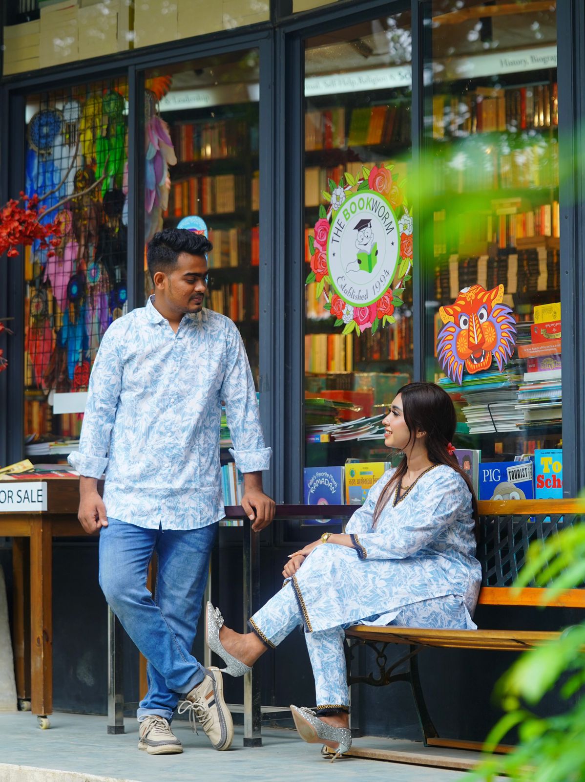 Shirt Three Piece Couple Set