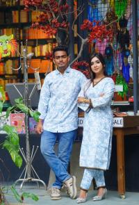 Shirt Three Piece Couple Set