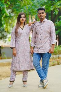 Shirt Three Piece Couple Set