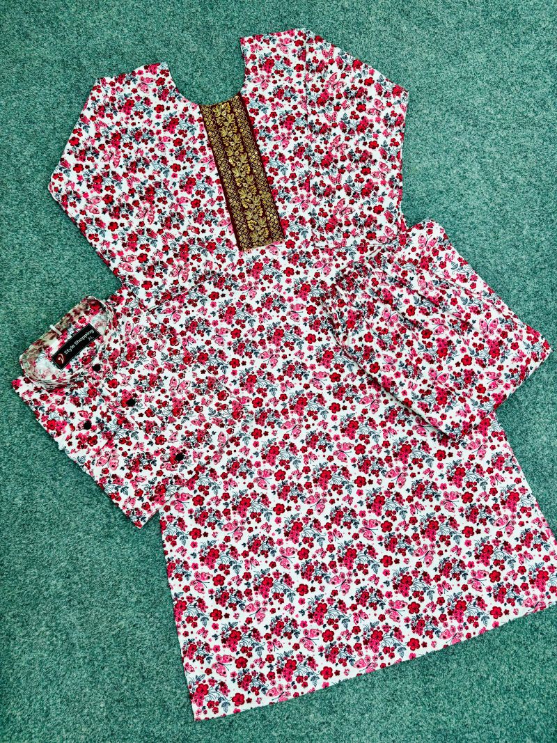 Shirt Three Piece Couple Set