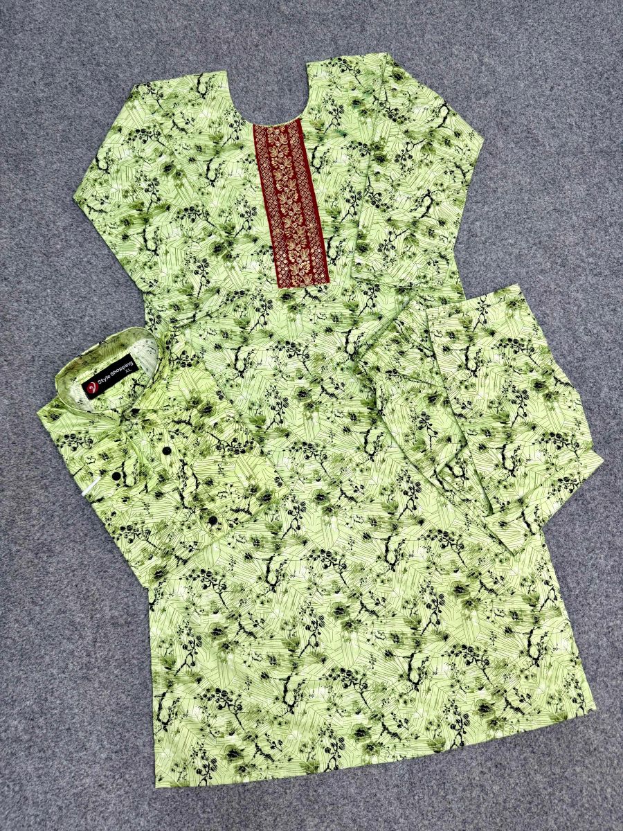 Shirt Three Piece Couple Set