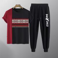 Cotton T-shirt and Trouser Set
