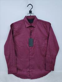 Pure Cotton full Sleeve Check & Print Shirt for Men's