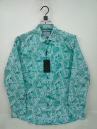 Pure Cotton full Sleeve Check & Print Shirt for Men's