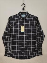Pure Cotton full Sleeve Check & Print Shirt for Men's