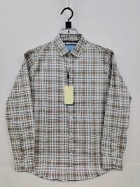 Pure Cotton full Sleeve Check & Print Shirt for Men's