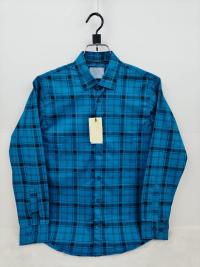 Pure Cotton full Sleeve Check & Print Shirt for Men's