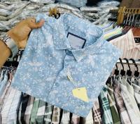 Pure Cotton Half Sleeve Print Shirt