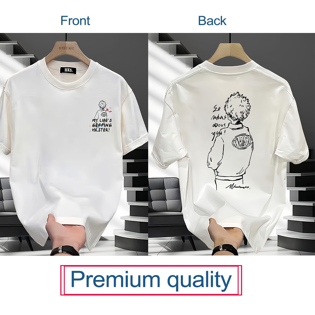 Stylish Drop Shoulder T-Shirt
