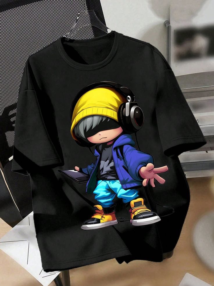 Stylish Drop Shoulder T-Shirt
