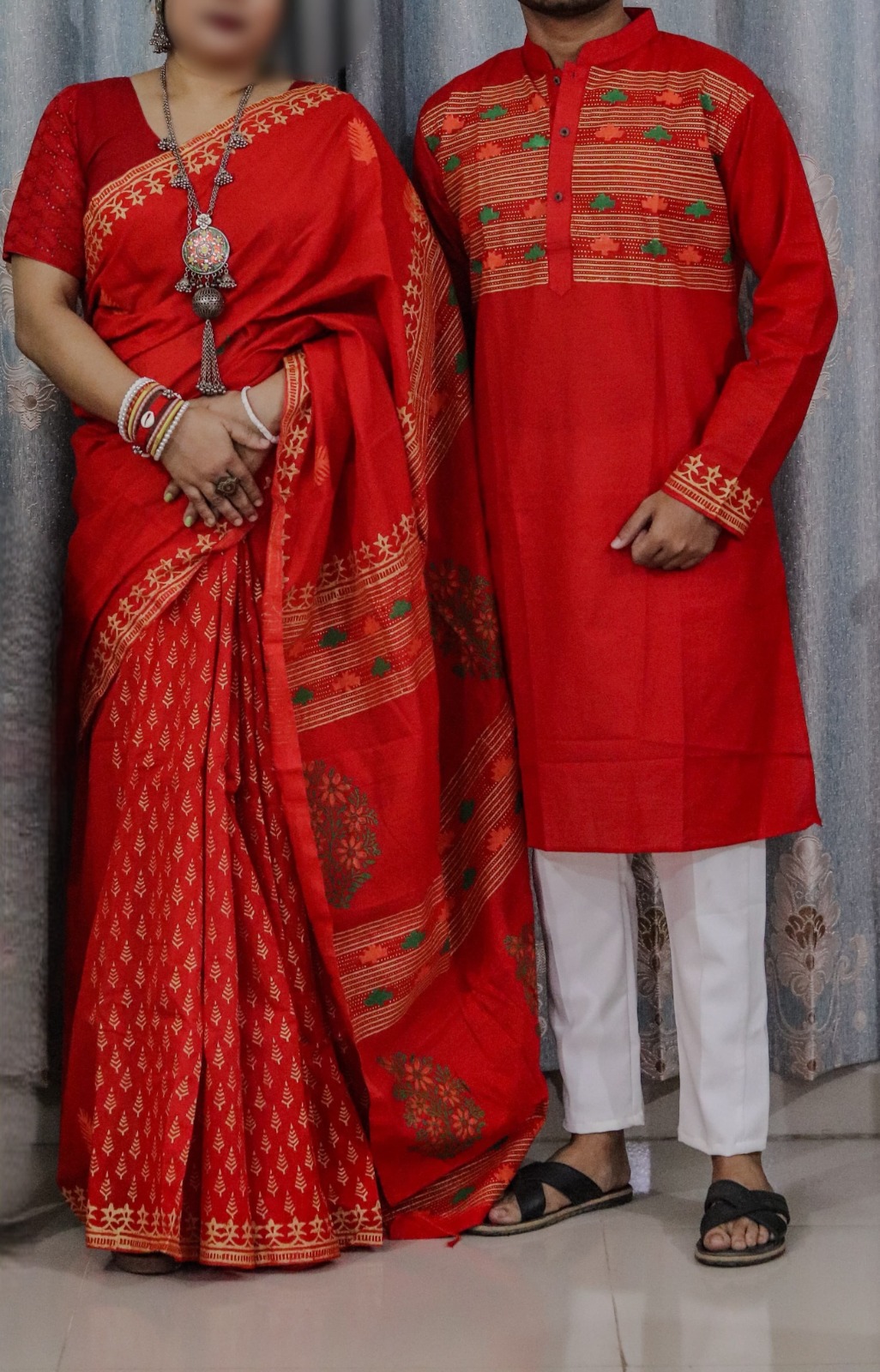 Sharee Panjabi Couple Set 05