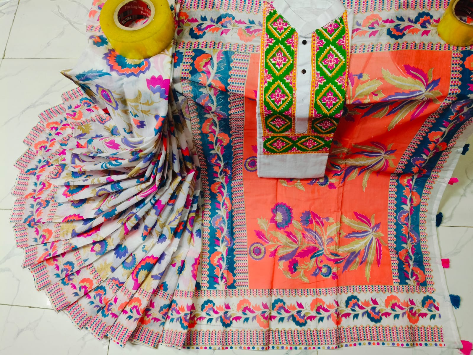 Sharee Panjabi Couple Set