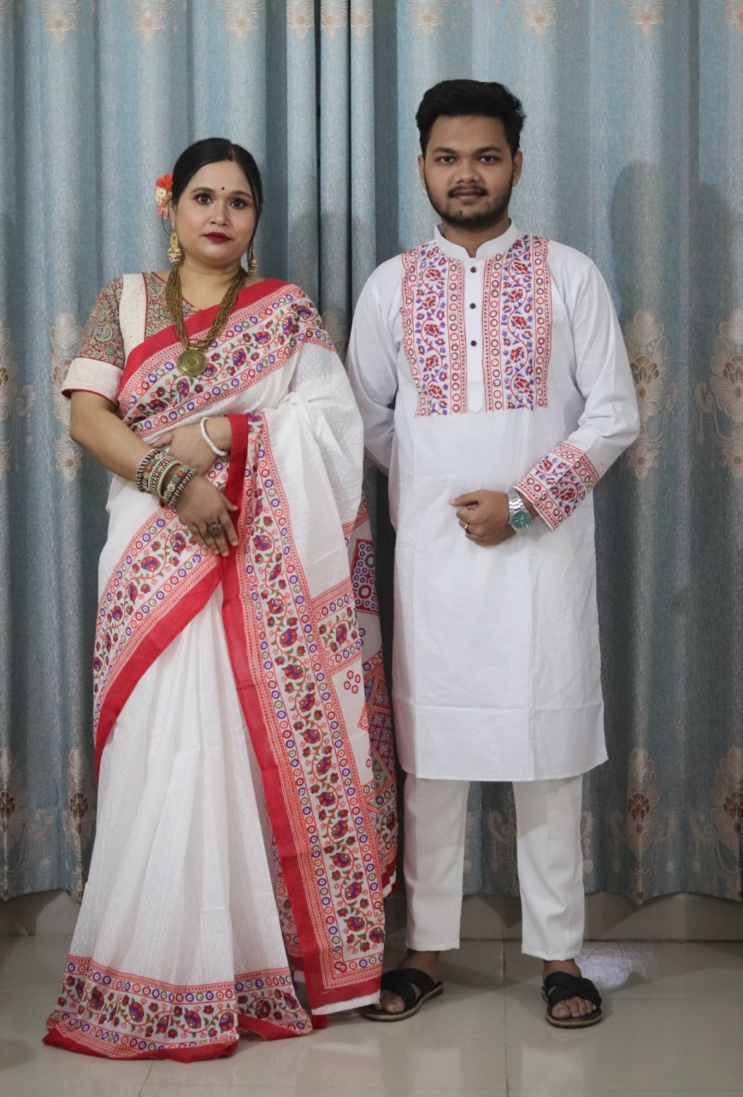 Sharee Panjabi Couple Set