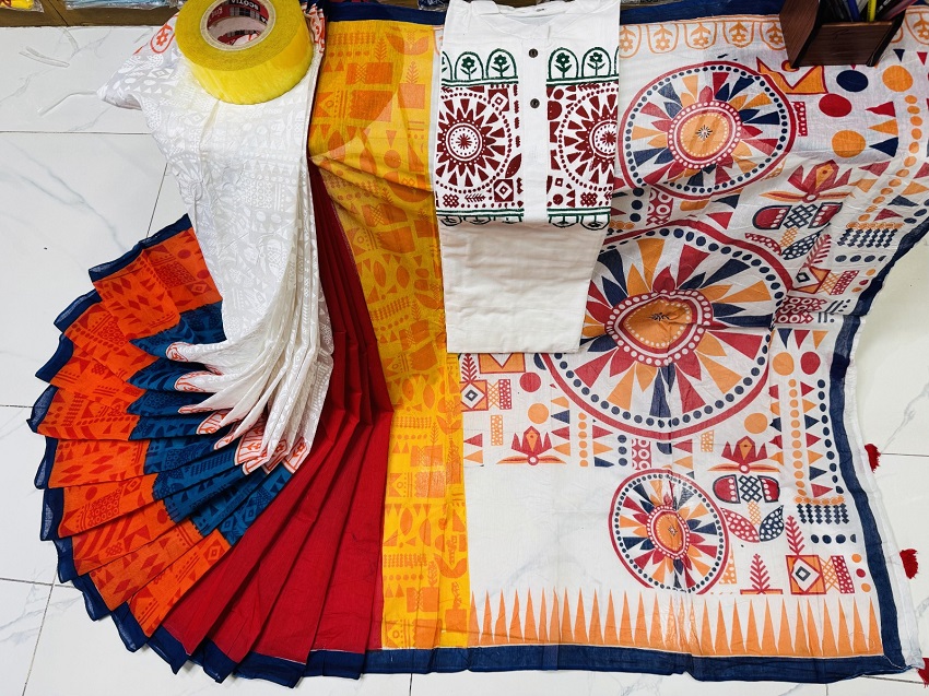 Sharee Panjabi Couple Set