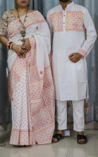 Sharee Panjabi Couple Set