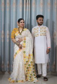 Sharee Panjabi Couple Set