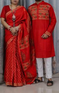 Sharee Panjabi Couple Set