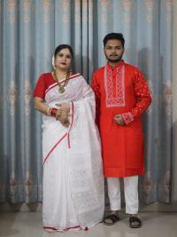 Sharee Panjabi Couple Set