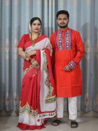 Sharee Panjabi Couple Set