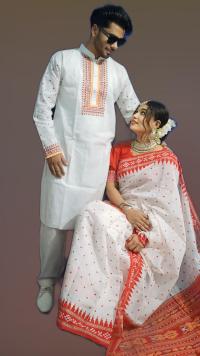 Sharee Panjabi Couple Set