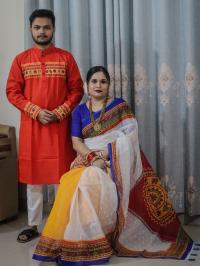 Sharee Panjabi Couple Set