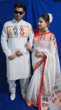 Sharee Panjabi Couple Set