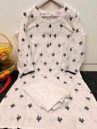 Embroidery Cotton Co-Ord Set