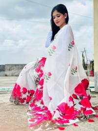 Chanderi silk sharee