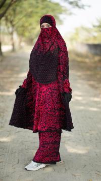 Short Khimar Set