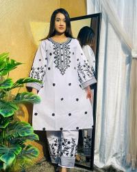 Embroidery Two Piece