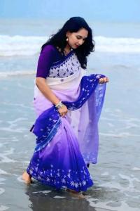 Chanderi silk sharee