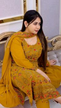 Jorjet embroidery four piece