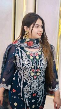 Pakistani Design 4-Piece Sada Bahar Tissue Set