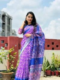 Chanderi silk sharee