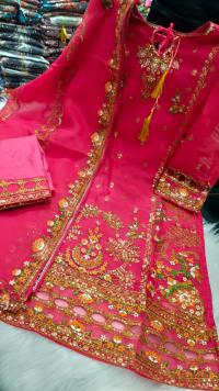 Pakistani Design 4-Piece Sada Bahar Tissue Set