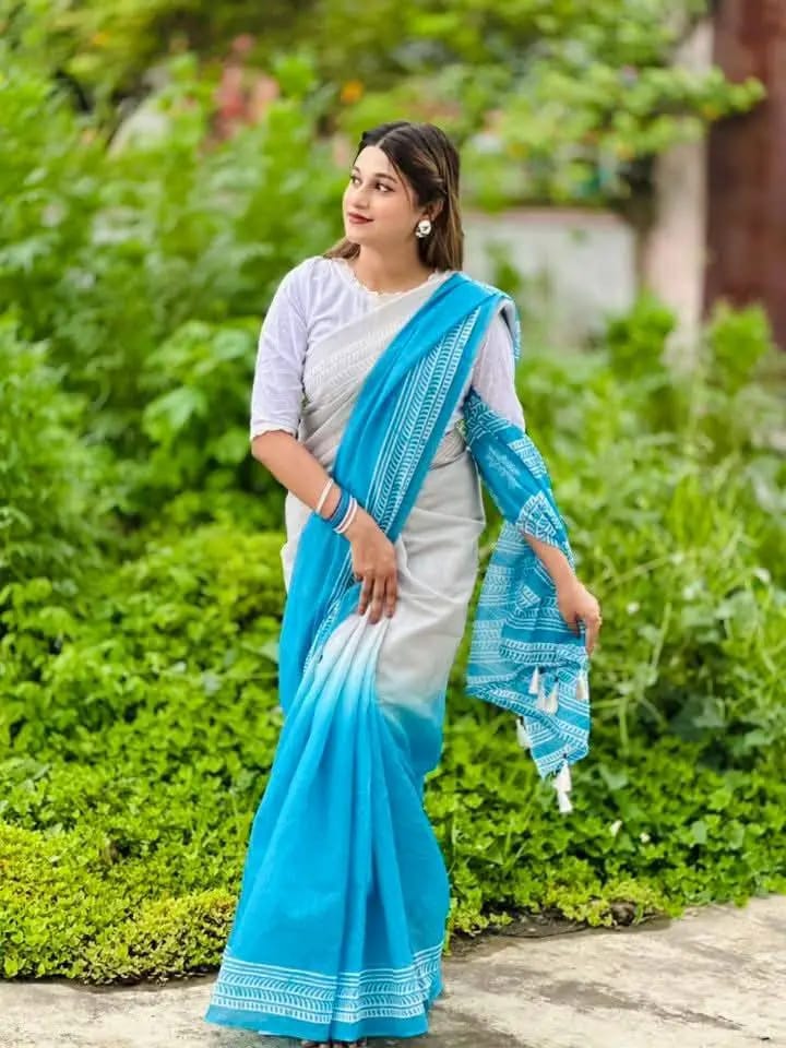 Chanderi silk sharee