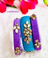 বেগুনী নীহারিকা - Handmade চুড়ি