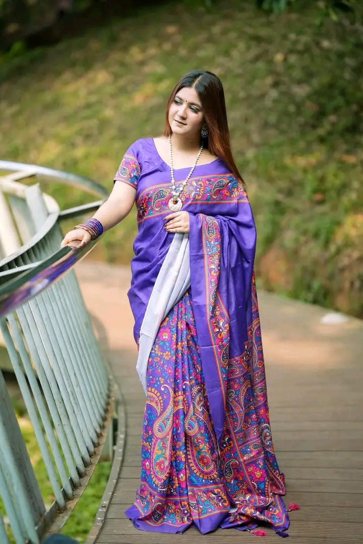 Mayalota digital print sharee