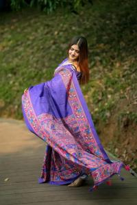 Mayalota digital print sharee