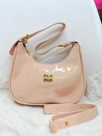 New minmin glossy purse