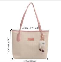 New doll tote bag with doll