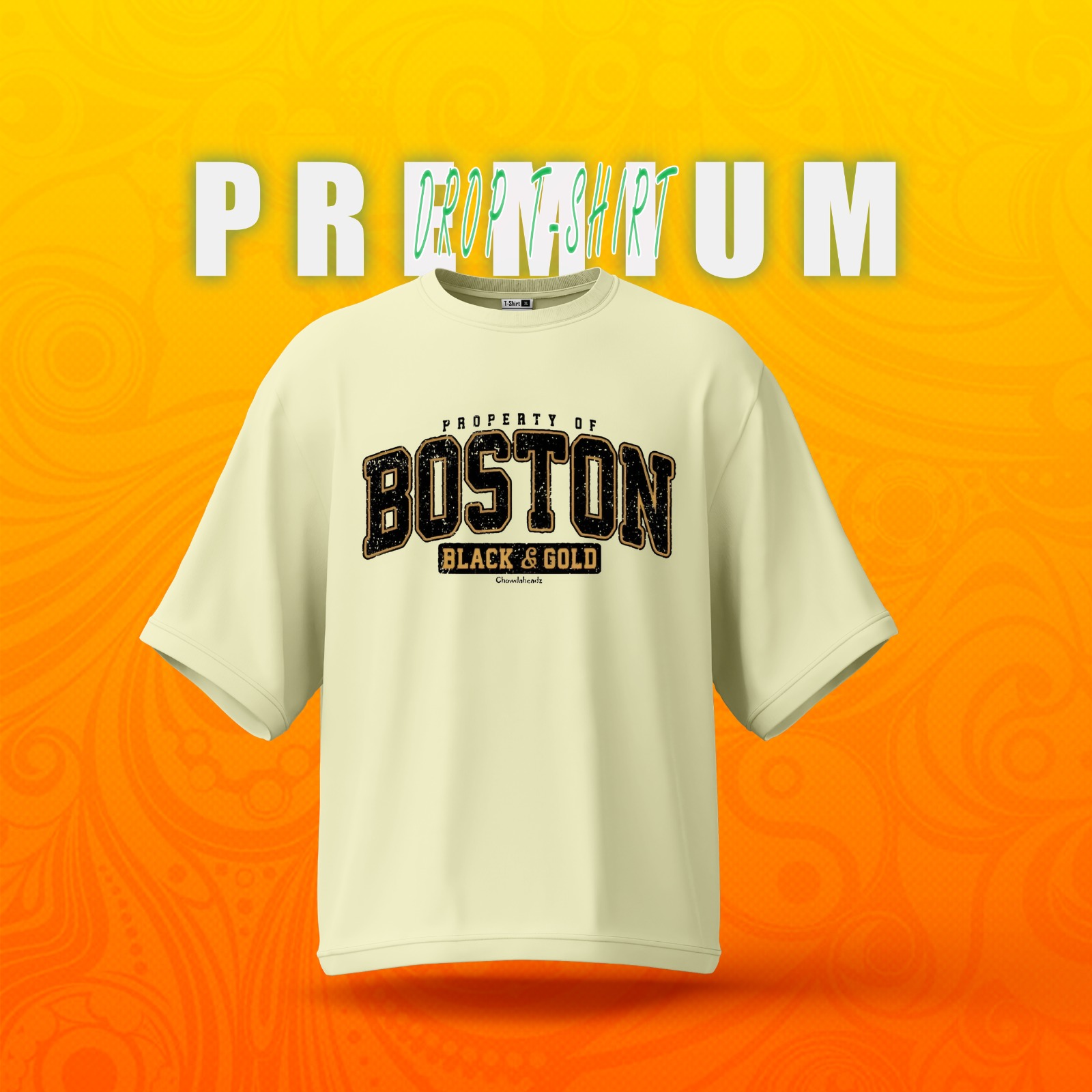 Premium Cotton Drop Shoulder Tshirt
