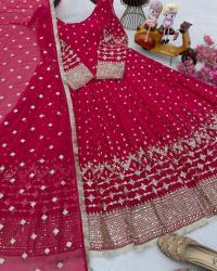 Indian Weightless Georgette Three-Piece