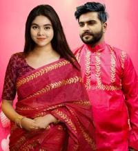 Sharee Panjabi Couple Set