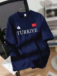 Drop Shoulder Tshirt with DTF Print