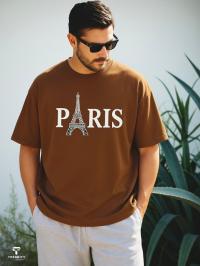 Drop Shoulder Tshirt with DTF Print